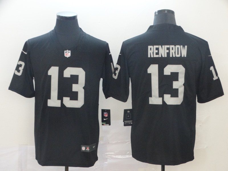 Men's Las Vegas Raiders Hunter Renfrow #13 Black Jersey